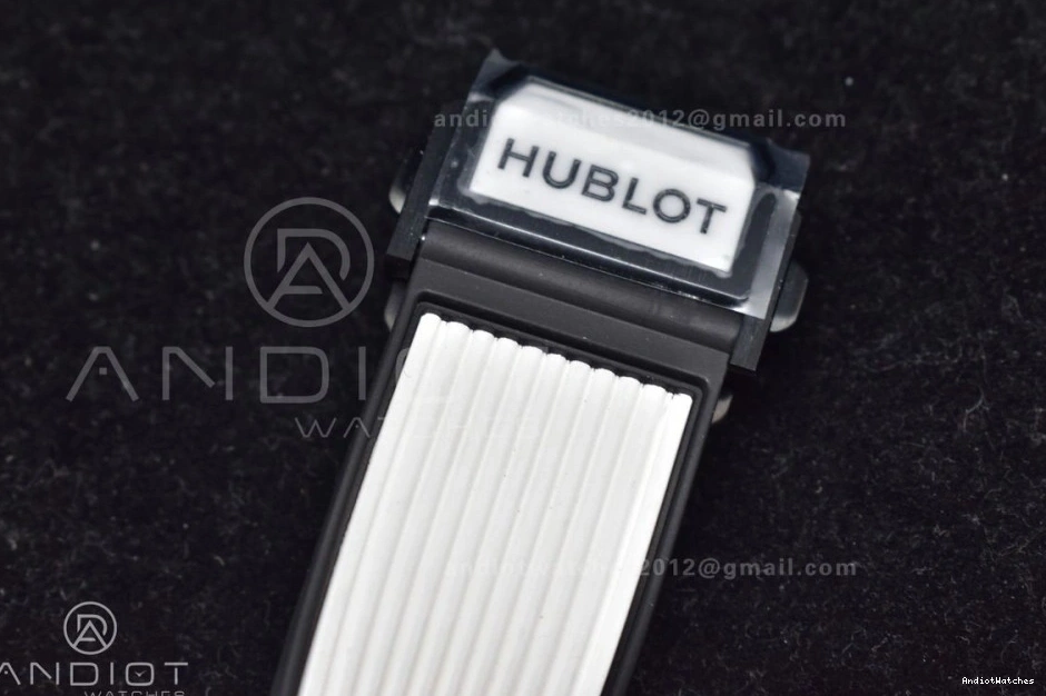 Bang Strap Unico 516 Ceramic White White A 1:1 Best Edition ZF Dial Packable Rubber on Skeleton Big 0320